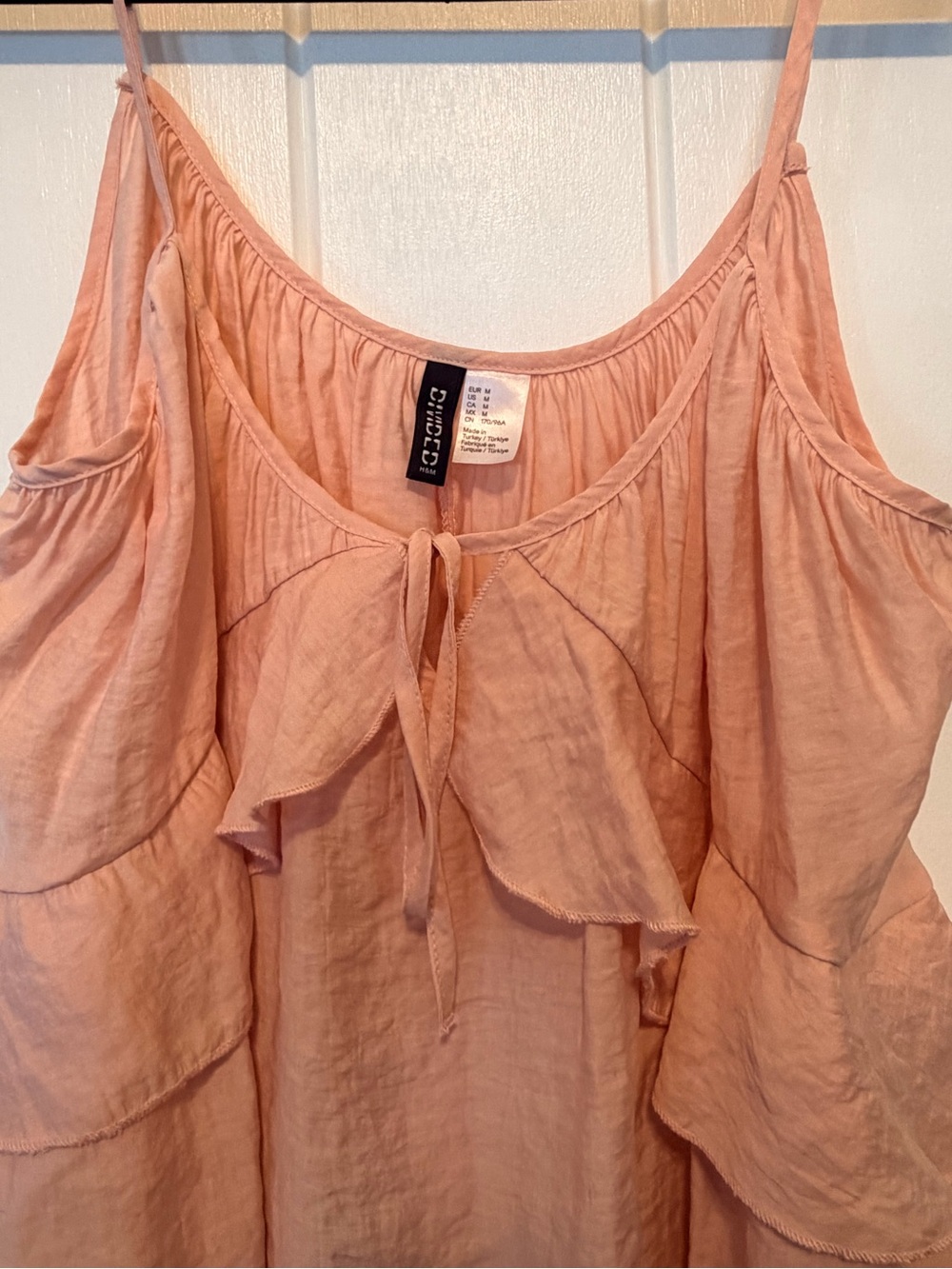 Light Peach Ruffle Sundress - H&M Divided - Picture 2 of 4